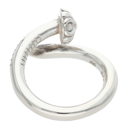 Chrome Hearts NAIL CRSBALL Silver Ring Size US 6