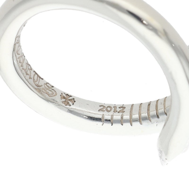 Chrome Hearts NAIL CRSBALL Silver Ring Size US 6