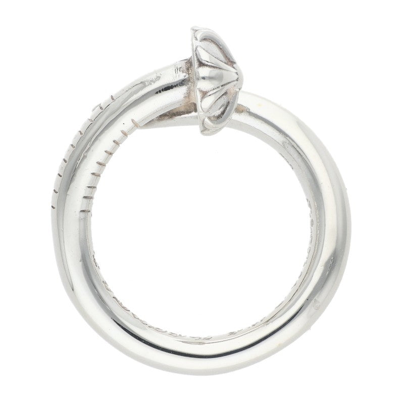 Chrome Hearts NAIL CRSBALL Silver Ring Size US 6