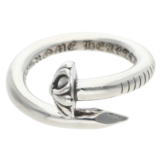 Chrome Hearts NAIL CRSBALL Silver Ring Size ONE SIZE