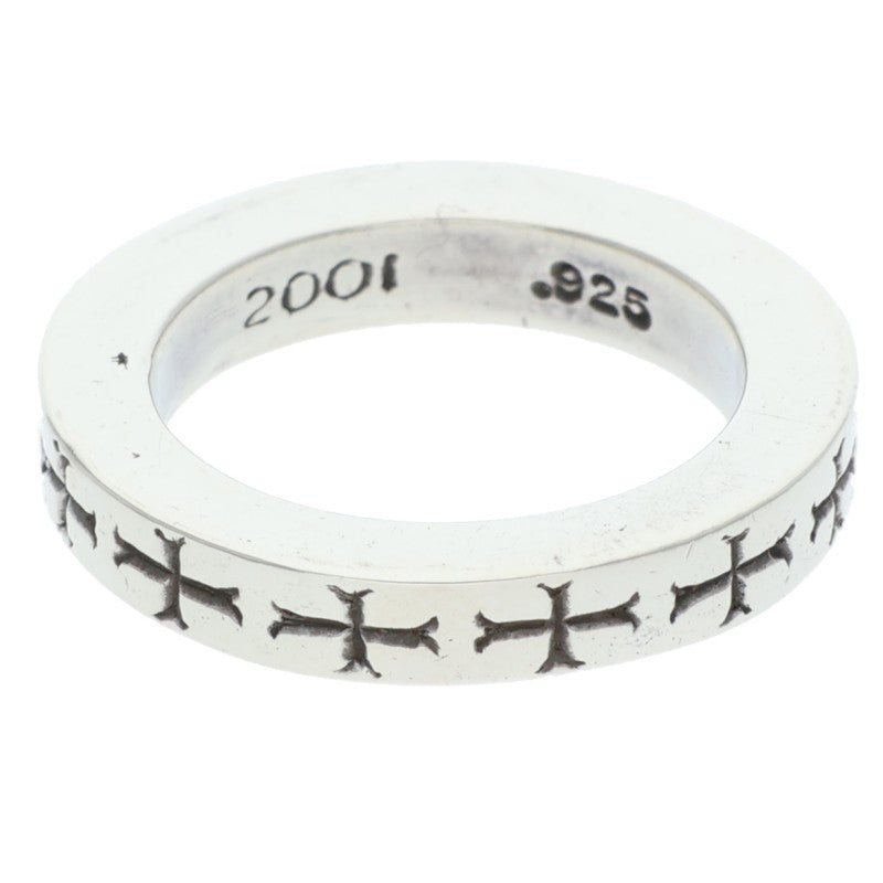 Chrome Hearts 3mm SPACER FUCKYOU Silver Ring Size US 4
