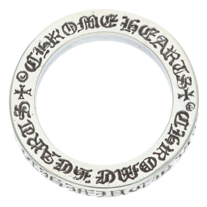 Chrome Hearts 3mm SPACER FUCKYOU Silver Ring Size US 4
