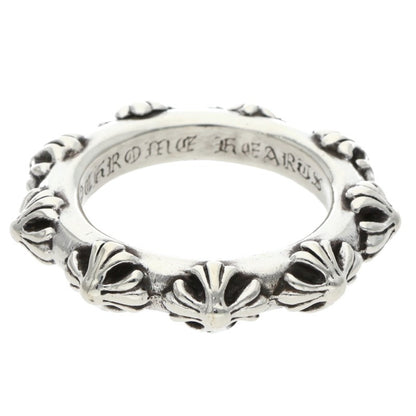 Chrome Hearts CROSS BAND Ring 925 Silver Size ONE SIZE