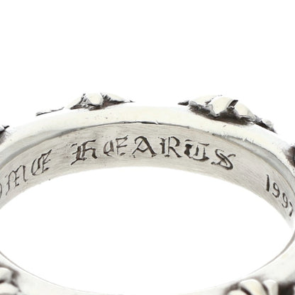 Chrome Hearts CROSS BAND Ring 925 Silver Size ONE SIZE