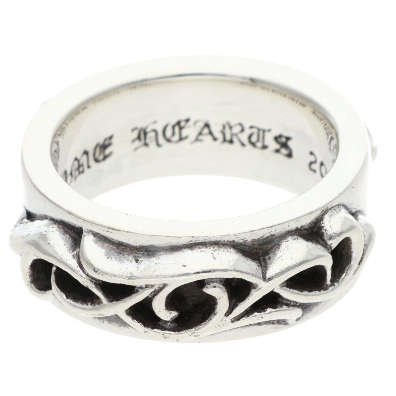 Chrome Hearts DBL NARROW VINE BAND Ring 925 Size ONE SIZE