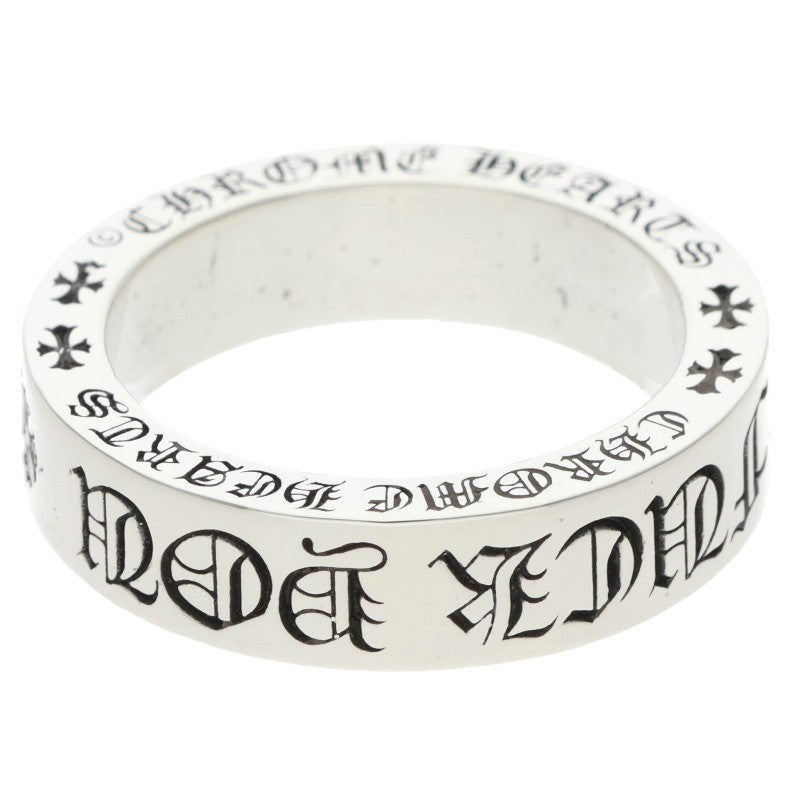 Chrome Hearts 6mm Spacer FUCKYOU Ring 925 Size ONE SIZE