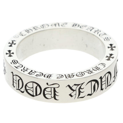 Chrome Hearts 6mm Spacer FUCKYOU Ring 925 Size ONE SIZE