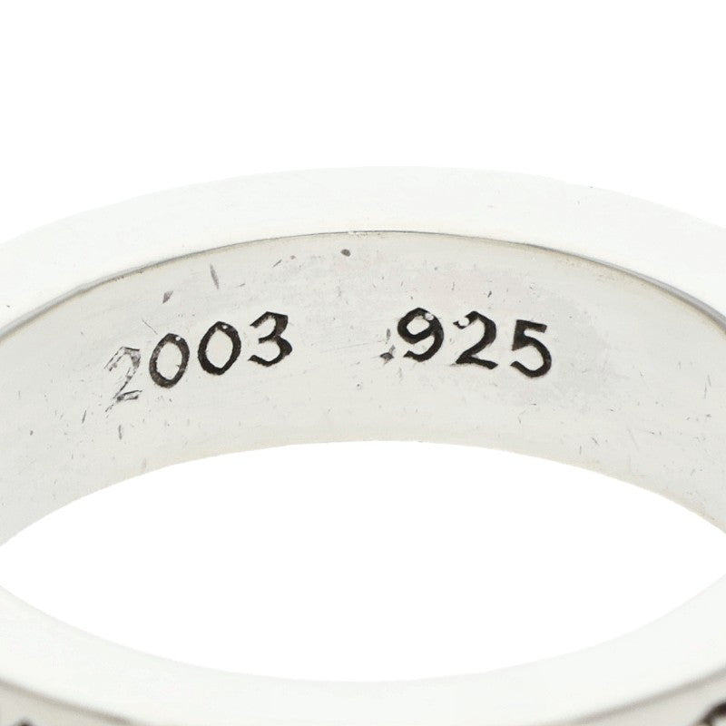 Chrome Hearts 6mm Spacer FUCKYOU Ring 925 Size ONE SIZE