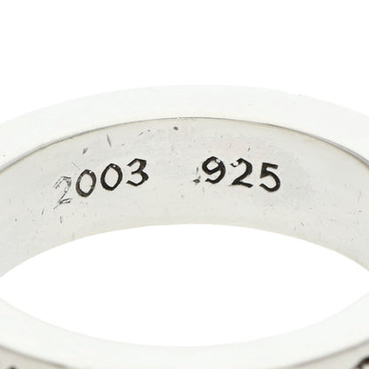 Chrome Hearts 6mm Spacer FUCKYOU Ring 925 Size ONE SIZE