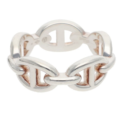 HERMES Chaine d'Ancre Enchainee PM Silver Ring Size ONE SIZE