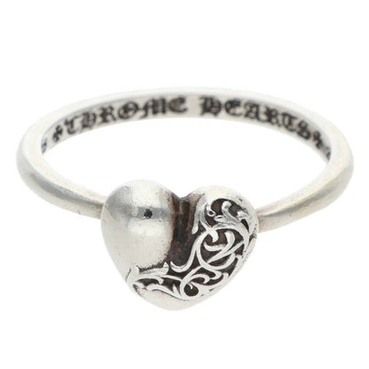 Chrome Hearts Bubblegum Heart Silver Ring Size ONE SIZE