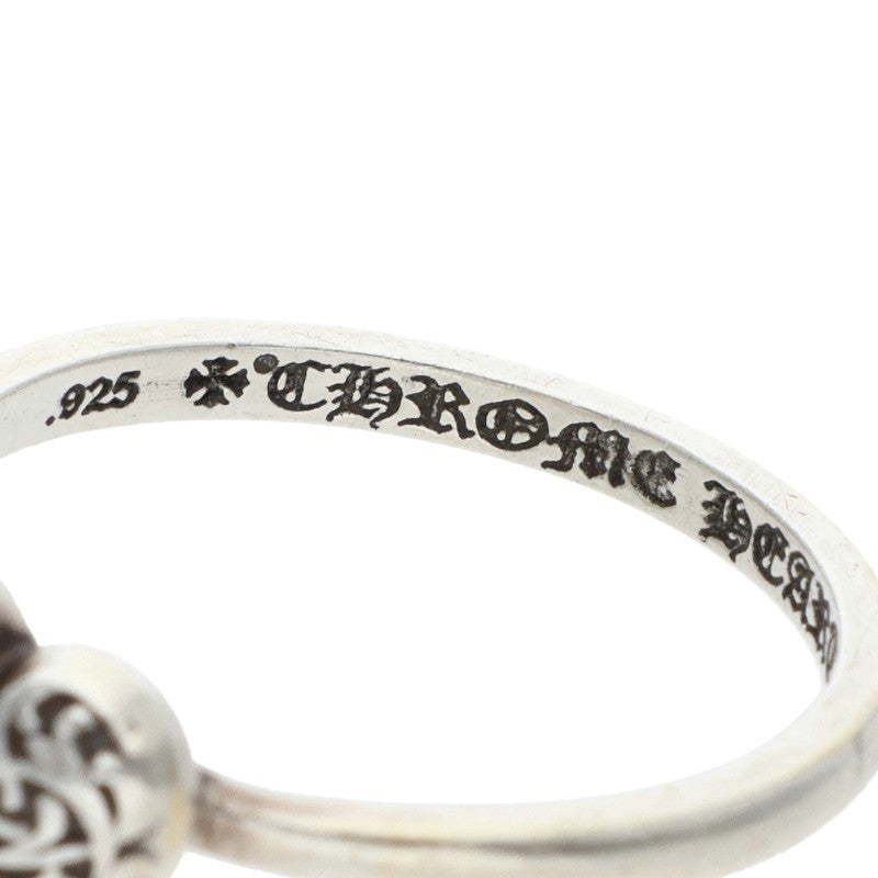 Chrome Hearts Bubblegum Heart Silver Ring Size ONE SIZE