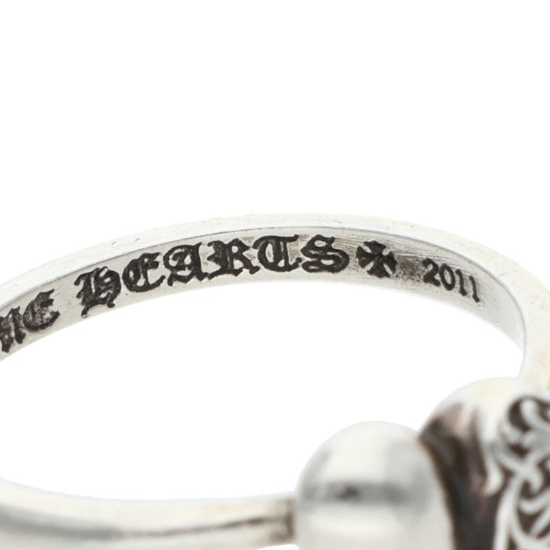 Chrome Hearts Bubblegum Heart Silver Ring Size ONE SIZE