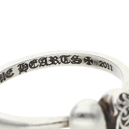 Chrome Hearts Bubblegum Heart Silver Ring Size ONE SIZE