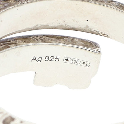 GUCCI GG Marmont Key Motif Silver Ring Size ONE SIZE