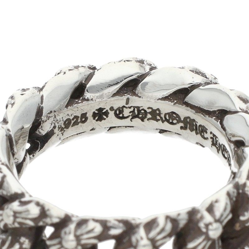 Chrome Hearts XTRA FANCY SML Ring 925 Silver Size US 5