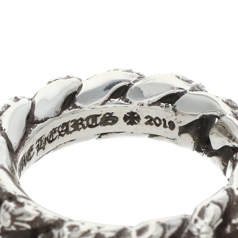 Chrome Hearts XTRA FANCY SML Ring 925 Silver Size US 5