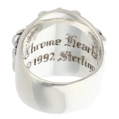 Chrome Hearts Keeper Ring Sterling Silver Size ONE SIZE