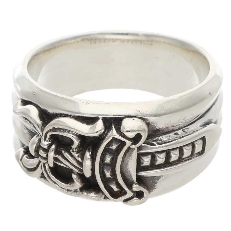 Chrome Hearts Dagger Ring Sterling Silver Size ONE SIZE