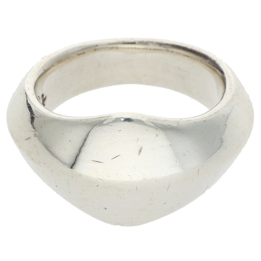 LEONARD KAMHOUT Silk L Silver Ring Size 16.5
