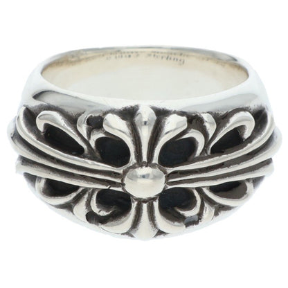 Chrome Hearts FLRL CRS Ring Sterling Silver Size ONE SIZE