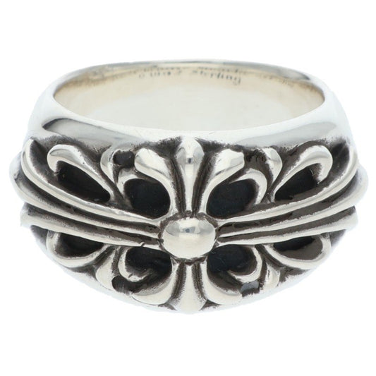 Chrome Hearts FLRL CRS Ring Sterling Silver Size ONE SIZE