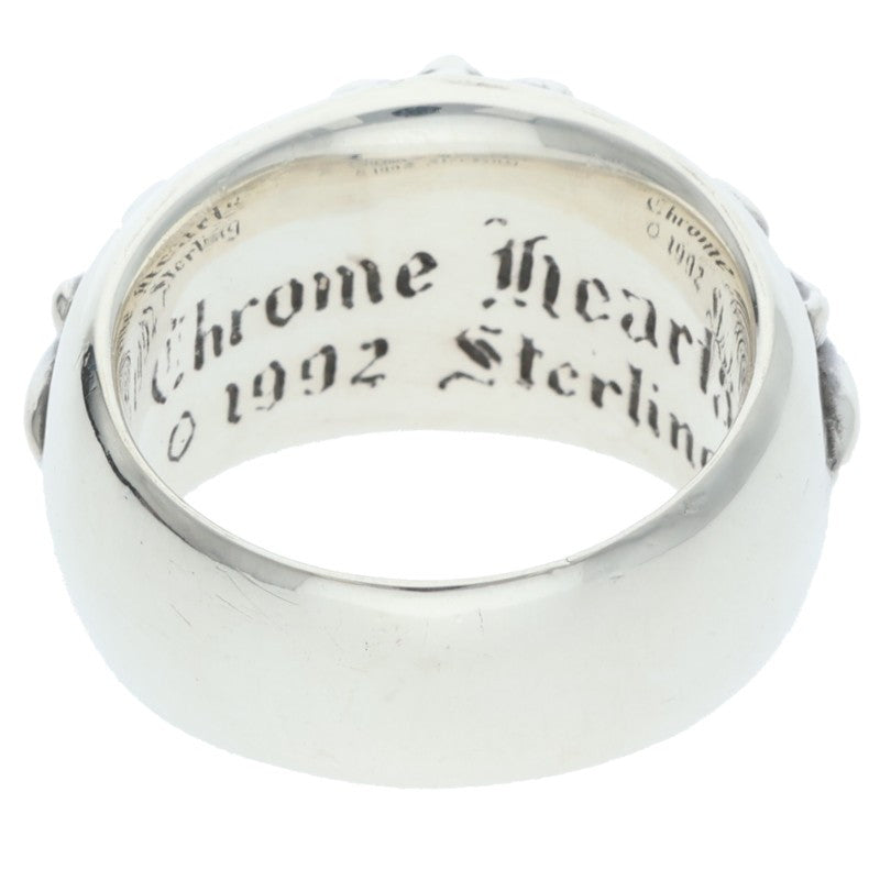 Chrome Hearts FLRL CRS Ring Sterling Silver Size ONE SIZE