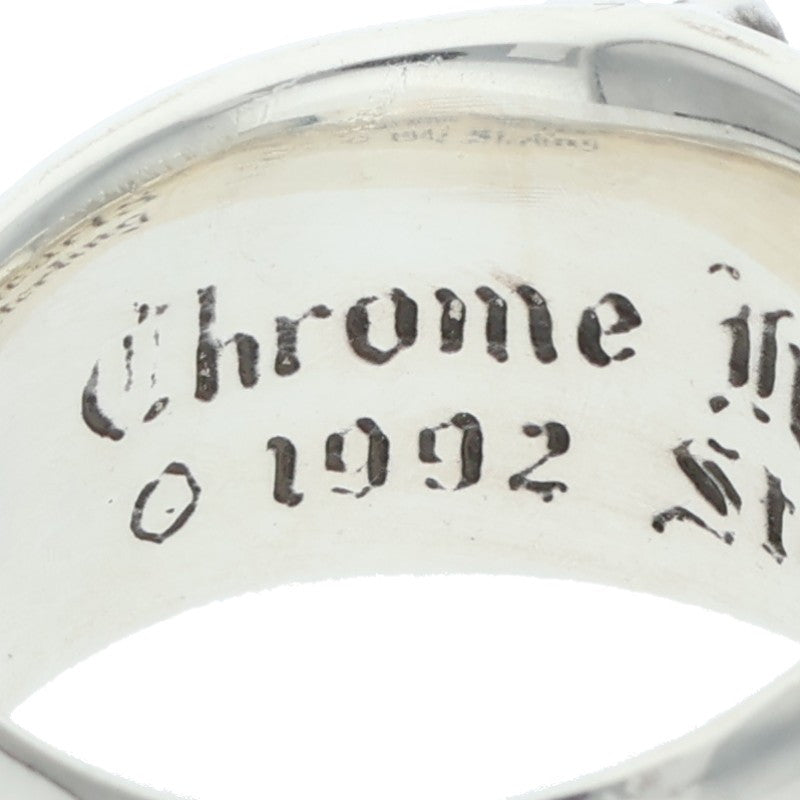Chrome Hearts FLRL CRS Ring Sterling Silver Size ONE SIZE