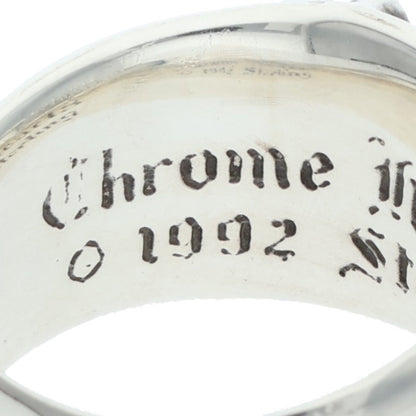 Chrome Hearts FLRL CRS Ring Sterling Silver Size ONE SIZE