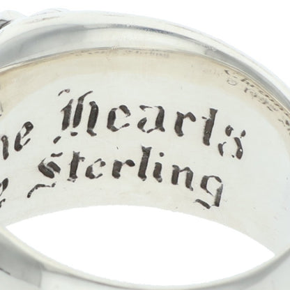 Chrome Hearts FLRL CRS Ring Sterling Silver Size ONE SIZE