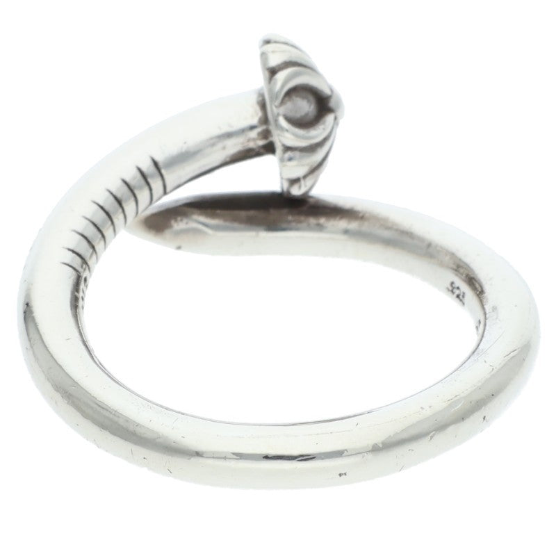 Chrome Hearts NAIL CRSBALL Ring 925 Silver Size US 8