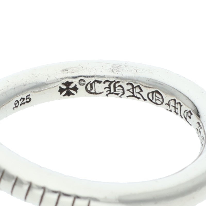Chrome Hearts NAIL CRSBALL Ring 925 Silver Size US 8