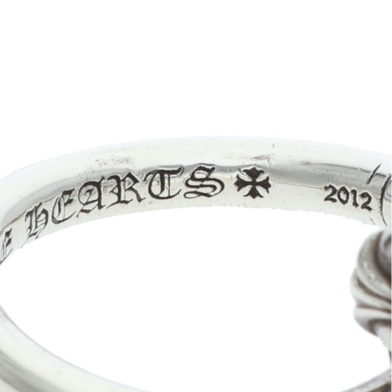 Chrome Hearts NAIL CRSBALL Ring 925 Silver Size US 8