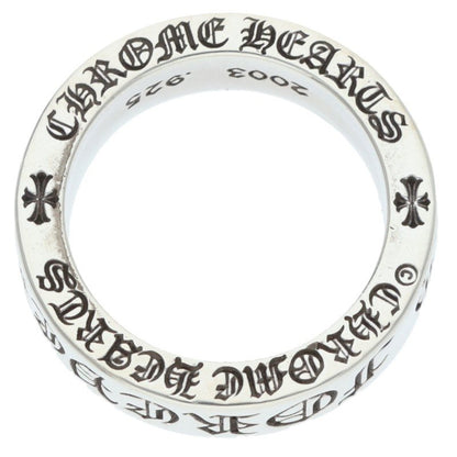 Chrome Hearts 6mm Spacer FOREVER Ring 925 Size ONE SIZE