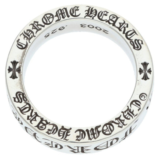 Chrome Hearts 6mm Spacer FOREVER Ring 925 Size ONE SIZE