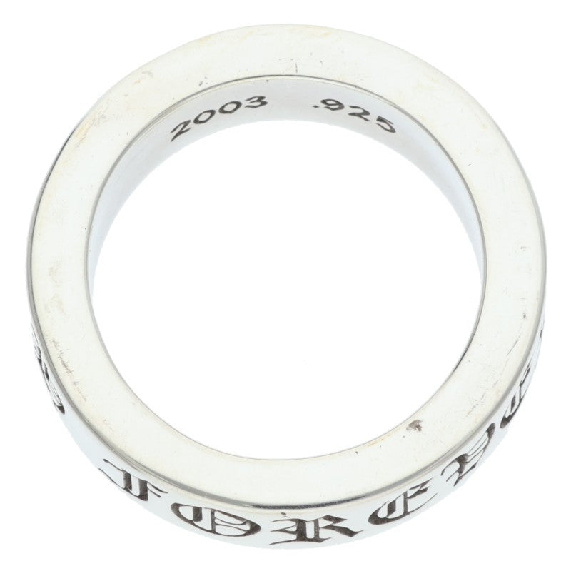 Chrome Hearts 6mm Spacer FOREVER Ring 925 Size ONE SIZE