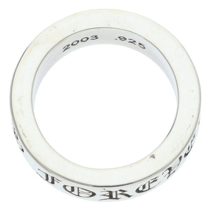 Chrome Hearts 6mm Spacer FOREVER Ring 925 Size ONE SIZE