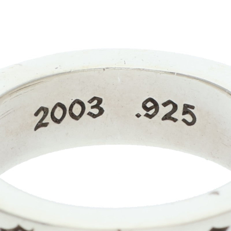 Chrome Hearts 6mm Spacer FOREVER Ring 925 Size ONE SIZE