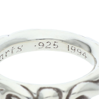 Chrome Hearts SCRL BAND Ring 925 Silver Size ONE SIZE