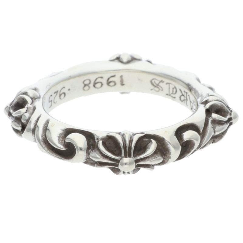 Chrome Hearts SBT BAND Ring 925 Silver Size US 7