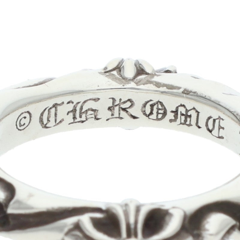 Chrome Hearts SBT BAND Ring 925 Silver Size US 7