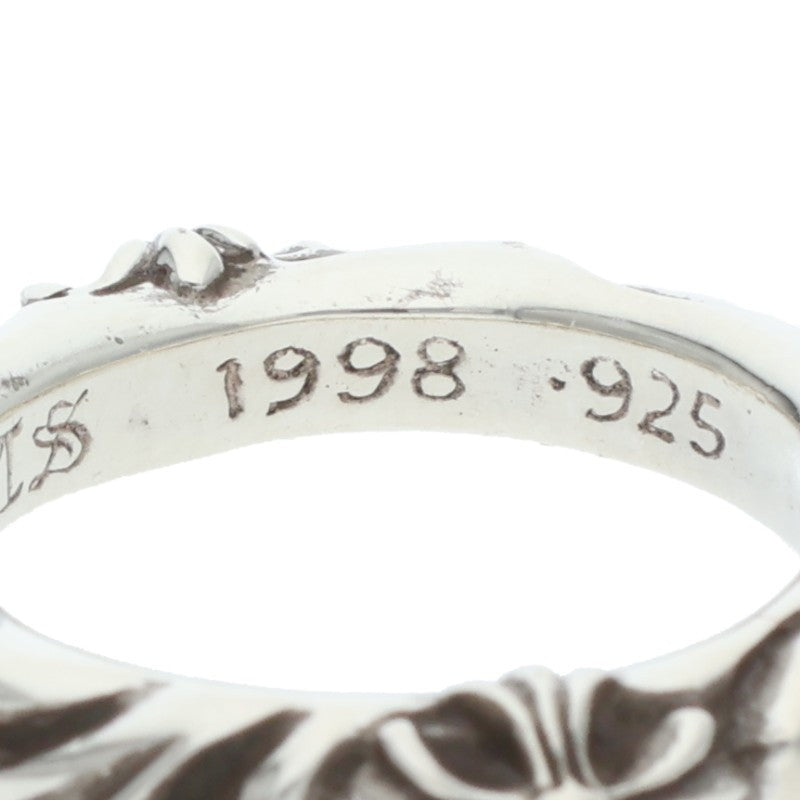 Chrome Hearts SBT BAND Ring 925 Silver Size US 7