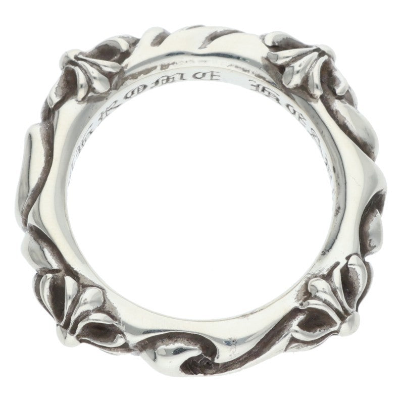 Chrome Hearts SBT BAND Ring 925 Silver Size US 7