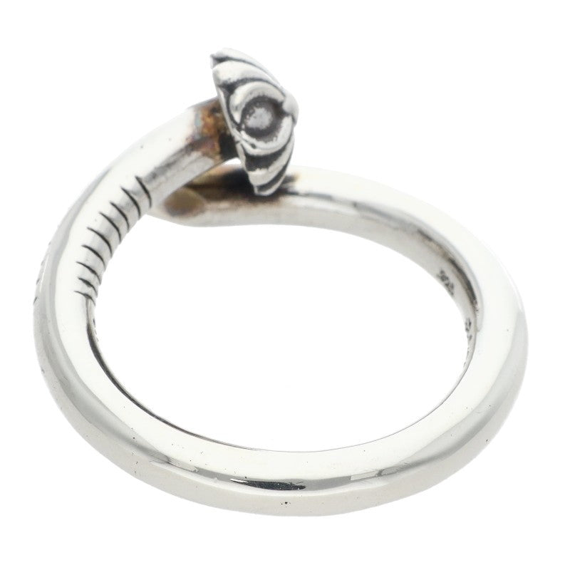 Chrome Hearts NAIL CRSBALL Silver Ring Size ONE SIZE