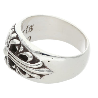 Chrome Hearts FLRL CRS Floral Cross Silver Size ONE SIZE