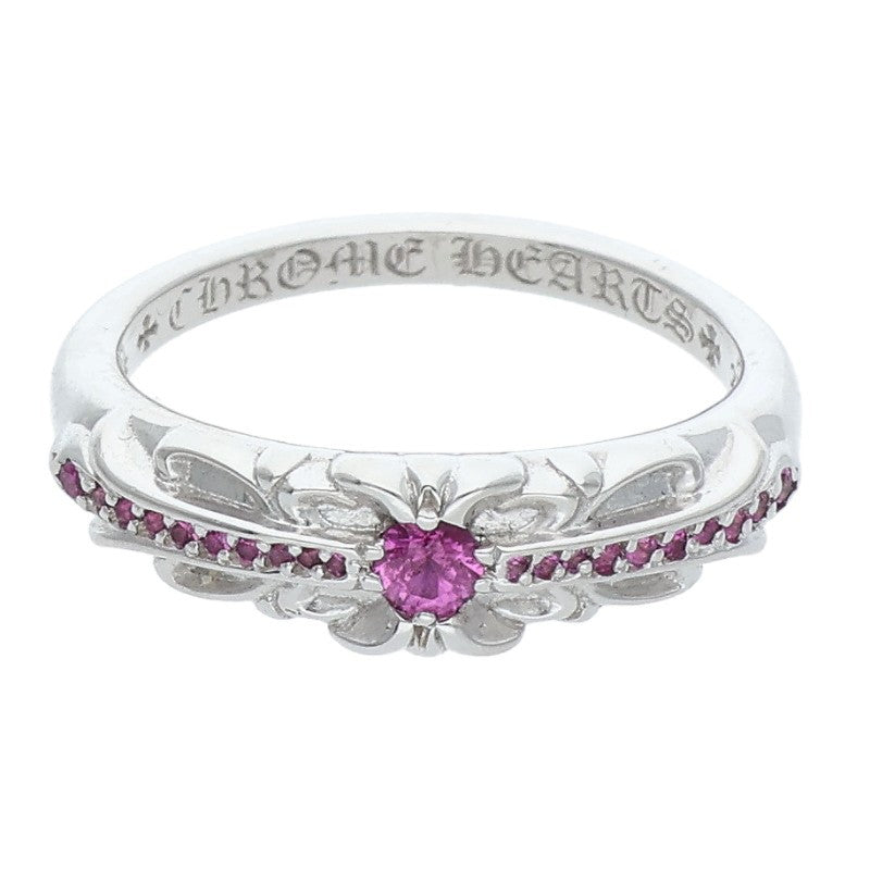 Chrome Hearts 18K Baby Classic Pave Sapphire Size JP 15.5