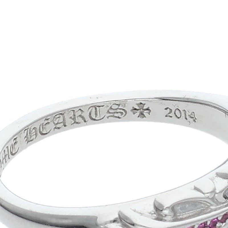 Chrome Hearts 18K Baby Classic Pave Sapphire Size JP 15.5