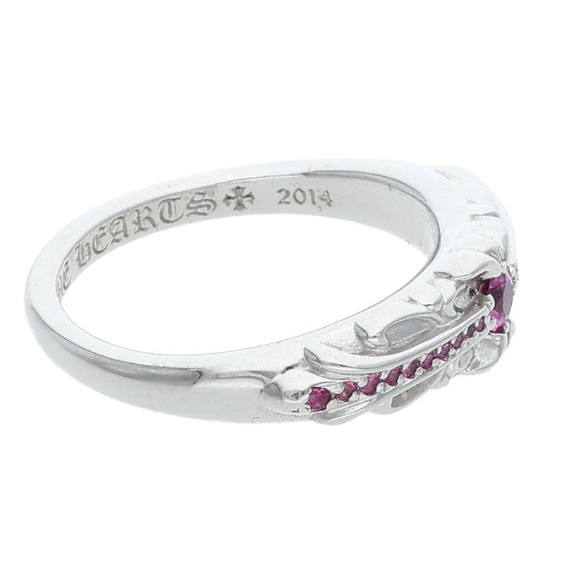 Chrome Hearts 18K Baby Classic Pave Sapphire Size JP 15.5