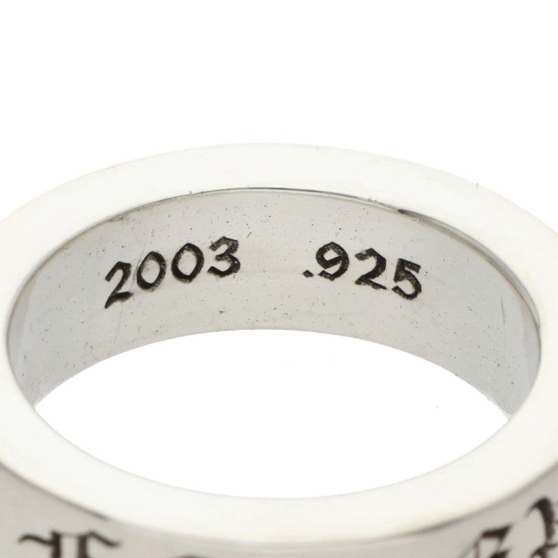 Chrome Hearts 6mm SPACER FOREVER Silver Ring Size ONE SIZE