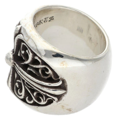 Chrome Hearts CLASSIC OVAL Cross Silver Ring Size ONE SIZE